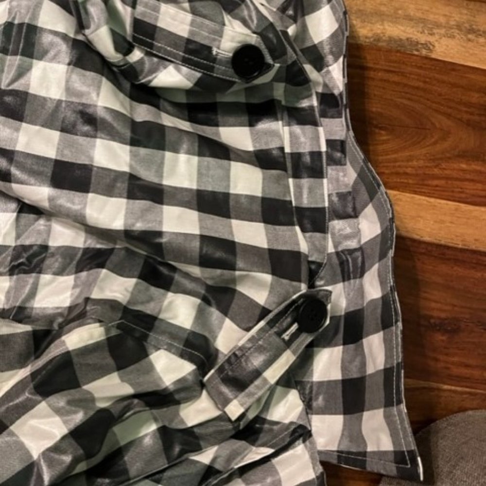 Bcbgeneration Checkered Raincoat - image 7